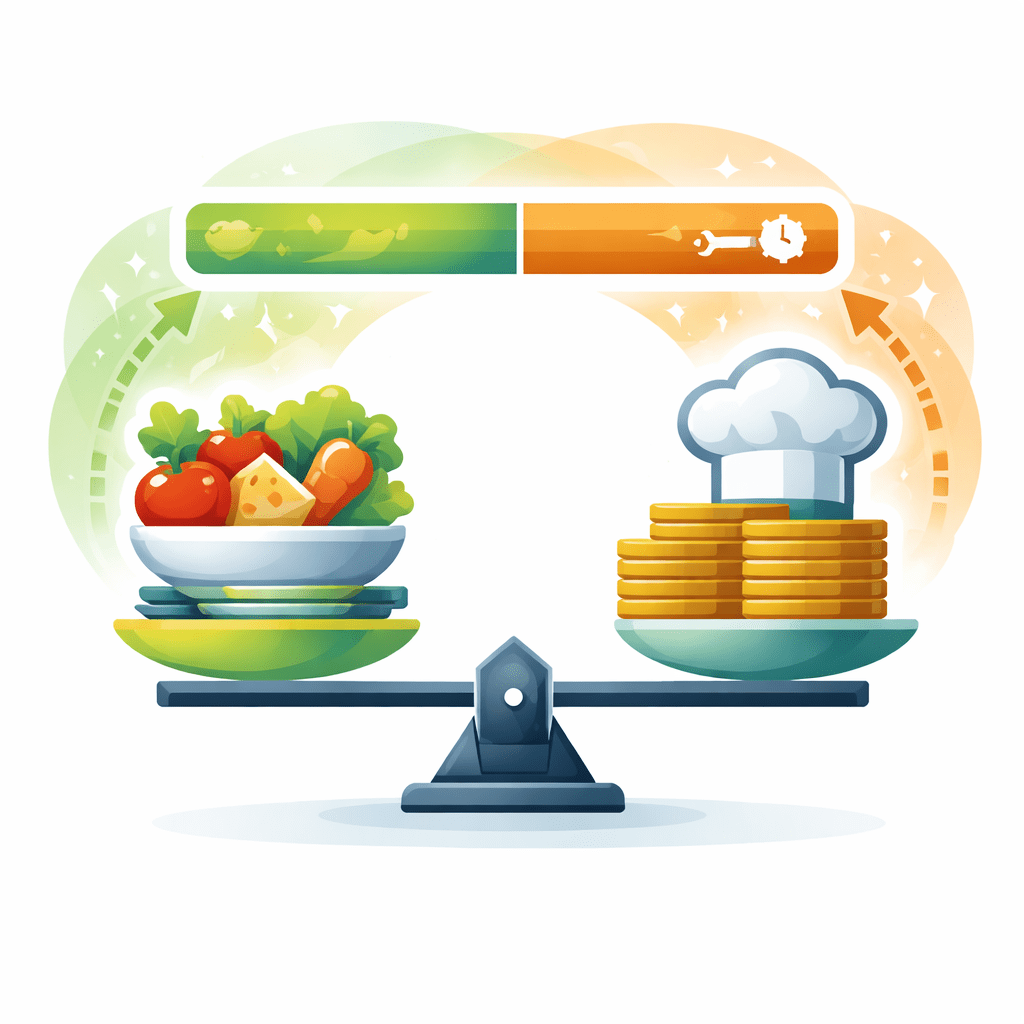 Food Labor 比率のイメージ画像