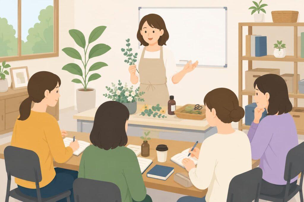 教室を開いている運営イメージ