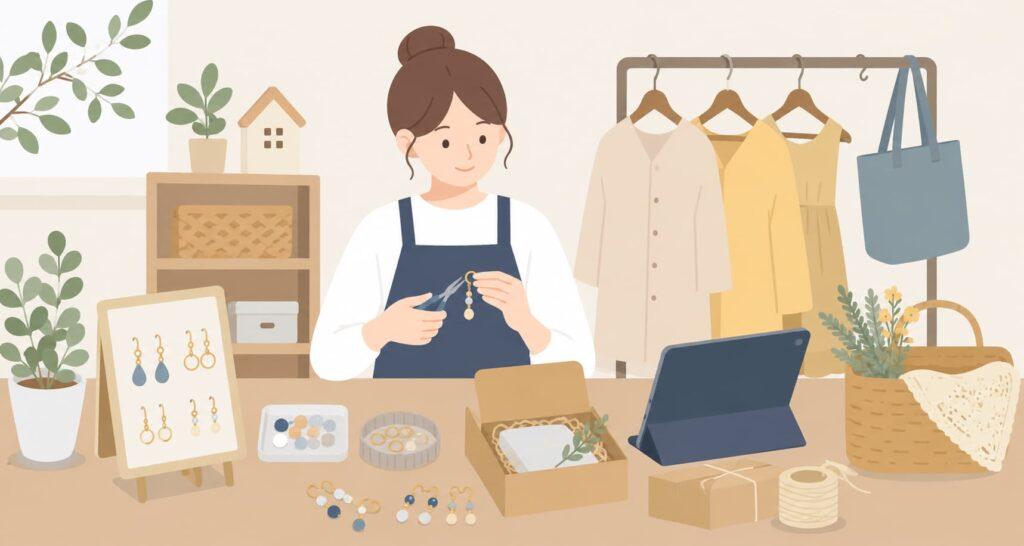 ハンドメイド販売のイメージ画像